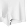JEsilunmaMY Mens Ice Silk Moisture-Wicking Underwear Mid Waist Solid Color Boxer Briefs Seamless Soft Breathable Boxer Trunks (White-1PC,Large) view 3