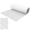 HZshark Surfboard Traction Pad Deck Grip Mat with Adhesive, Black Non-Slip Trimmable EVA Foam Mat Self Adhesive Boat Flooring Kayak Decking Sheet RV Carpet (47.2"x11.8") view 1