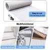 HZshark Surfboard Traction Pad Deck Grip Mat with Adhesive, Black Non-Slip Trimmable EVA Foam Mat Self Adhesive Boat Flooring Kayak Decking Sheet RV Carpet (47.2"x11.8") view 2