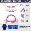 DUCO Sports Polarized Sunglasses for Men Women Running Sunglasses Fishing Cycling Baseball Glasses UV400 Protection DC0023 view 4