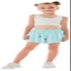 2 Pack Girls Flowy Shorts with Spandex Liner 2 in 1 Youth Butterfly Skirts for Fitness Running Sports for Kids 5-6Y Light Green Pink view 3