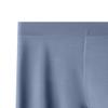 JEsilunmaMY Mid Waist Cotton Boxer Briefs for Men Plus Size Seamless Pouch Underwear Moisture-Wicking Breathable Trunks (Blue-1PC,Large) view 2