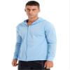 YEAHDOR Men SPF UV Jacket Long Sleeves UPF 50+ Protection Hooded Lightweight Full Zip Top Hiking Fishing Shirts Blue 3X-Large view 2