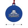 GRAPHICS & MORE Daemen College Primary Logo Aluminum Holiday Christmas Tree Ornament - 3.0" (7.6 cm) x 3.37" (8.6 cm) view 3