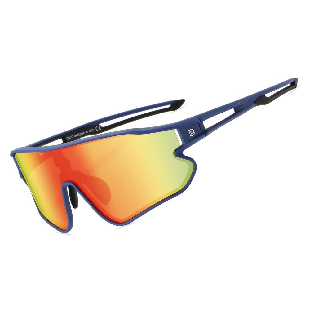 DUCO Sports Polarized Sunglasses for Men Women Running Sunglasses Fishing Cycling Baseball Glasses UV400 Protection DC0023