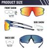 DUCO Sports Polarized Sunglasses for Men Women Running Sunglasses Fishing Cycling Baseball Glasses UV400 Protection DC0023 view 2