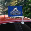Daemen College Primary Logo Car Truck Flag with Window Clip On Pole Holder - Right Passenger Side view 2