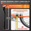 HENMI Center Mount Bike Kickstand for Adult Bikes, Adjustable Bicycle Kickstand for Most 24"-29", Non-Slip Sole, Aluminum Alloy Material, for Mountain Bike Road Bike view 2