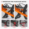 HENMI Center Mount Bike Kickstand for Adult Bikes, Adjustable Bicycle Kickstand for Most 24"-29", Non-Slip Sole, Aluminum Alloy Material, for Mountain Bike Road Bike view 4