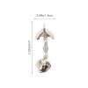 BESPORTBLE 10pcs Metal Fishing Rod Alarm Bells Bite Alarms for Fishing Poles Ring Bell for Accessories Random Style view 3