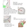 MOUMOUTEN Orienteering Compass, Portable Clear Scale ABS Thumb Compass, Fast Needle Setting Compass with Luminous Point for Outdoor Camping Navigation Tools, Handheld Compass view 3