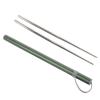 BESPORTBLE Stainless Steel Chopsticks Set Reusable Travel Chopsticks Camping Silverware