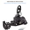 KIEVODE Bike Derailleur Hanger Extender Kit - Bicycle Rear Derailleur Extension for 34T-52T Flywheel with M10 Screws fits MTB and Road Mountain Bike view 2
