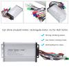 Pilipane Motor Controller, E Bikes Brushless Controller for Electric Bikes, Electric Scooter, 12 Tube Mode Rectangular Brushless Motor Controller for Steady Speed view 2