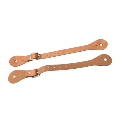 UNISTRENGH Retro PU Western Spur Strap Belt All Purpose (Light Brown)