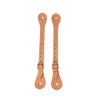 UNISTRENGH Retro PU Western Spur Strap Belt All Purpose (Light Brown) view 3