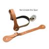UNISTRENGH Retro PU Western Spur Strap Belt All Purpose (Light Brown) view 4