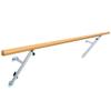 Ballet Barre Wall-Mounted Adjustable Ballet Barre, Fixed Family Dance Room Extension Pole, Wooden Handle (Size : 1M/3.3FT) view 1