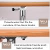 Ballet Barre Wall-Mounted Adjustable Ballet Barre, Fixed Family Dance Room Extension Pole, Wooden Handle (Size : 1M/3.3FT) view 4
