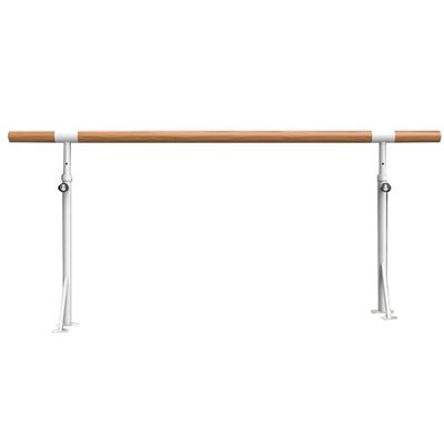 Ballet Barre Fixed Ballet Barre On Walls and Floors, Home Dance Studio Gym Extension Pole with Adjustable Height (Color : A2, Size : 2.5M/8.2FT)