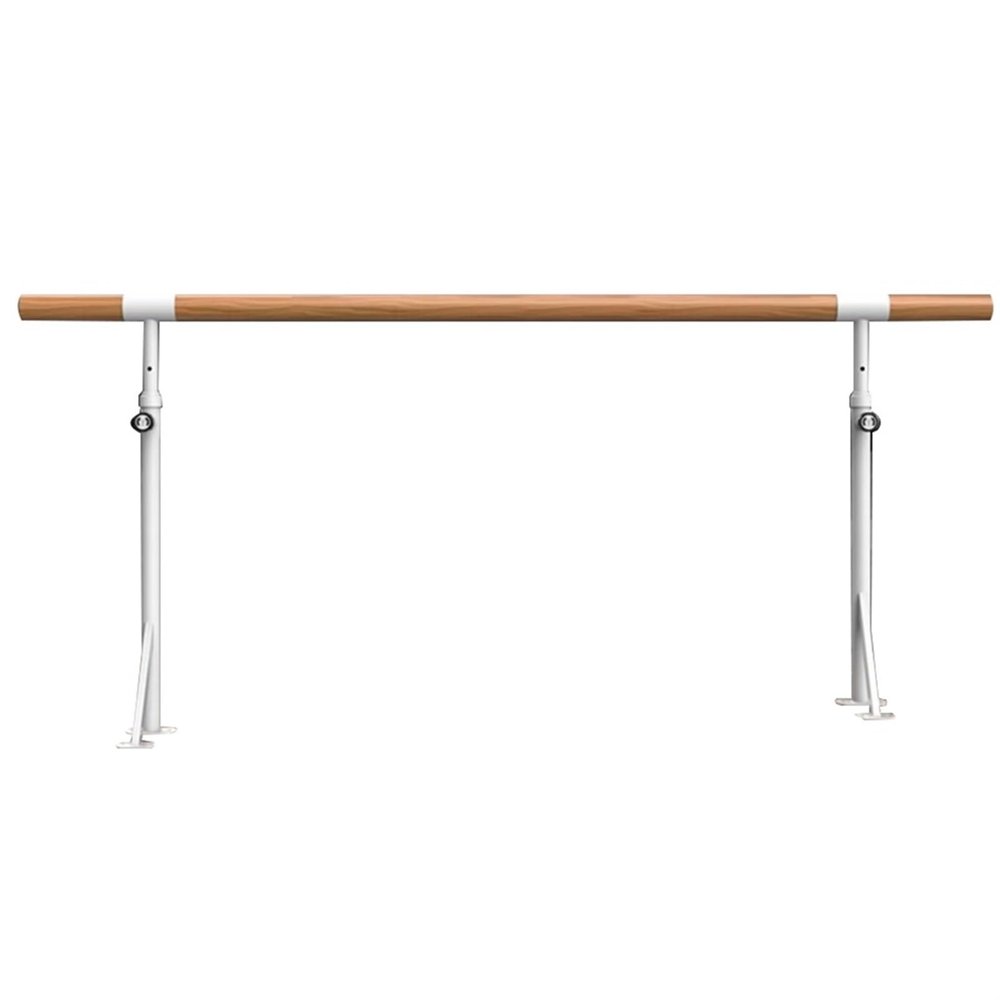 Ballet Barre Fixed Ballet Barre On Walls and Floors, Home Dance Studio Gym Extension Pole with Adjustable Height (Color : A2, Size : 2.5M/8.2FT)