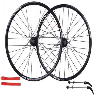 ZECHAO Bike Wheel 26er Double Wall Alloy Rim Mountain Disc Brake Front and Rear Bike Wheelset Cycling Wheels Wheelset