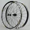 ZECHAO 700C Road Bike Wheelset,30MM Double Wall Alloy Rim Brake Sealed Bearing Hub C/V Rim Brake 7-11 Speed Cassette Wheelset (Color : Brass, Size : 700C) view 1