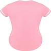 DIGITMON Women's Baseball Softball Jersey Button Down Premium Hip Hop T Shirts Uniform PINKWHITE, Small view 3