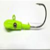 10 "Squid Jig Head Salt Water Striper Bass Swimbait Lure Ultra Point Hook- Char 1.5oz view 1