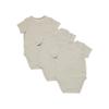Hanes Unisex Baby Pure Comfort Short Sleeve Bodysuits, Infant Bodysuits, Boys & Girls, 3-Pack view 2