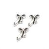 20pcs/lot Metal Bowknot Silver Floating Charms for Living Glass Floating Lockets Women Necklace BraceletJewelry - (Metal Color: Gold-Color/Main Stone Color: Beige) view 2