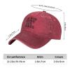 Funny Cap Im Bob Doing Bob Things Cap for Women Dad Hat Cool Hats Red view 4