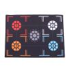 HUAOSN Basketball Footstep Training Mat, Thickenednon Slip Dribble Silent Sports Auxiliary Props, Training Pace Ball Control Player Equipment for Home 3Mm view 1