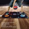 HUAOSN Basketball Footstep Training Mat, Thickenednon Slip Dribble Silent Sports Auxiliary Props, Training Pace Ball Control Player Equipment for Home 3Mm view 2