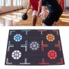 HUAOSN Basketball Footstep Training Mat, Thickenednon Slip Dribble Silent Sports Auxiliary Props, Training Pace Ball Control Player Equipment for Home 3Mm view 4