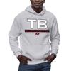 Hybrid Sports NFL - Tampa Bay Buccaneers - City Block - Men's and Women's Pullover Hooded Fleece Sweatshirt - Size X-Large - Tampa Bay Buccaneers - Athletic Heather view 1