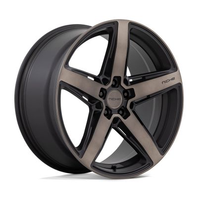 Niche 1PC M271 20X10.5 5X120 M-BLK DDTC-FC 35MM - M271200521+35