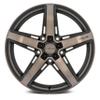 Niche 1PC M271 20X10.5 5X120 M-BLK DDTC-FC 35MM - M271200521+35 view 2