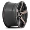Niche 1PC M271 20X10.5 5X120 M-BLK DDTC-FC 35MM - M271200521+35 view 3