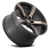 Niche 1PC M271 20X10.5 5X120 M-BLK DDTC-FC 35MM - M271200521+35 view 4