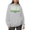 Hybrid Sports NFL - Seattle Seahawks - City Block - Men's and Women's Pullover Hooded Fleece Sweatshirt - Size 2 X-Large - Seattle Seahawks - Athletic Heather view 2