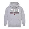 Hybrid Sports NFL - Arizona Cardinals - City Block - Men's and Women's Pullover Hooded Fleece Sweatshirt - Size Large - Arizona Cardinals - Athletic Heather view 4
