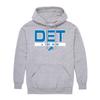 Hybrid Sports NFL - Detroit Lions - City Block - Men's and Women's Pullover Hooded Fleece Sweatshirt - Size Medium - Detroit Lions - Athletic Heather view 4
