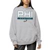 Hybrid Sports NFL - Philadelphia Eagles - City Block - Men's and Women's Pullover Hooded Fleece Sweatshirt - Size Large - Philadelphia Eagles - Athletic Heather view 2