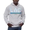 Hybrid Sports NFL - Los Angeles Chargers - City Block - Men's and Women's Pullover Hooded Fleece Sweatshirt - Size Small - Los Angeles Chargers - Athletic Heather view 1