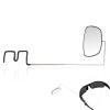 Cycling Eyeglass Rearview Bike Eyeglass Mirror 360 Degree Adjustable Mirror Bike Mirrors Bicycle Cycling Rear View Wide Angle Mirror Cycling Riding Accessory Bike Eyeglass Mirror Biking Glasses view 1
