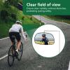 Cycling Eyeglass Rearview Bike Eyeglass Mirror 360 Degree Adjustable Mirror Bike Mirrors Bicycle Cycling Rear View Wide Angle Mirror Cycling Riding Accessory Bike Eyeglass Mirror Biking Glasses view 3