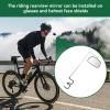 Cycling Eyeglass Rearview Bike Eyeglass Mirror 360 Degree Adjustable Mirror Bike Mirrors Bicycle Cycling Rear View Wide Angle Mirror Cycling Riding Accessory Bike Eyeglass Mirror Biking Glasses view 4