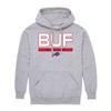 Hybrid Sports NFL - Buffalo Bills - City Block - Men's and Women's Pullover Hooded Fleece Sweatshirt - Size 3 X-Large - Buffalo Bills - Athletic Heather view 4