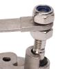 Niiyen Boat Cam Latch 316 Stainless Steel Marine Hatch Pull Floor Buckle Hatch Pull Yacht Hardware for Deck Boards Cabinets Drawers 61x57mm view 4